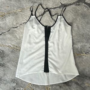 White tank top blouse